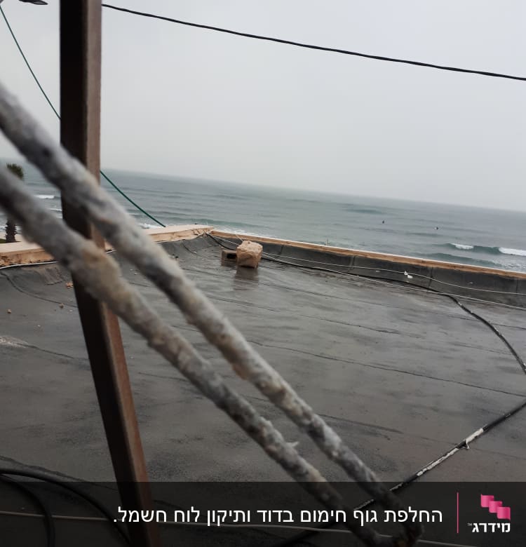 החלפת גוף חימום בדוד ותיקון לוח חשמל.